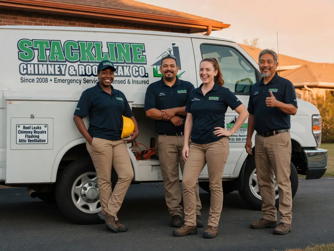 Chimney flashing repair company in Rustburg, VA